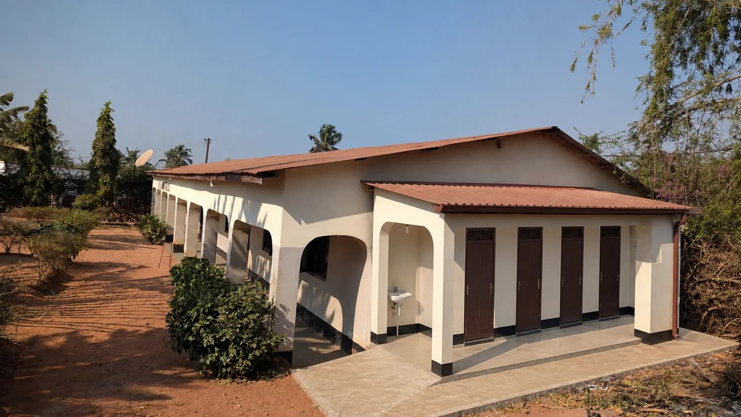 Illustrative image of expanded sanitary facilities