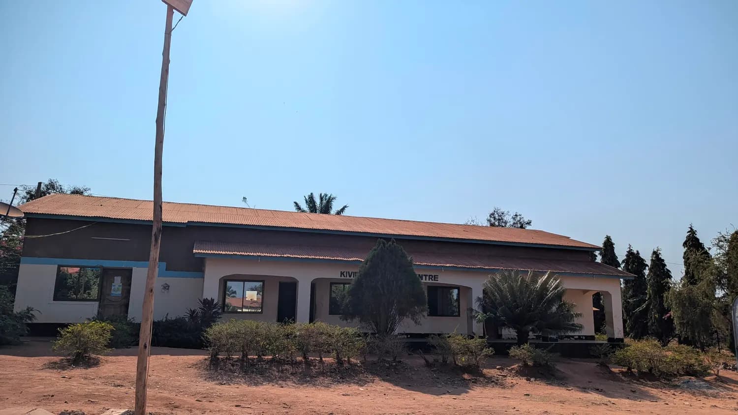 Current condition of the KIVIDEA main building